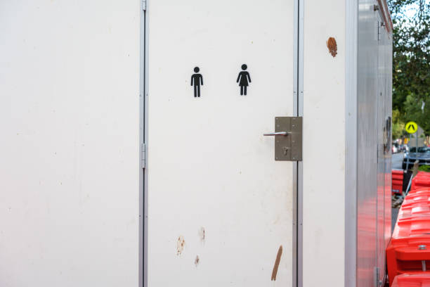 Porta potty delivery and setup in Linton Hall, VA